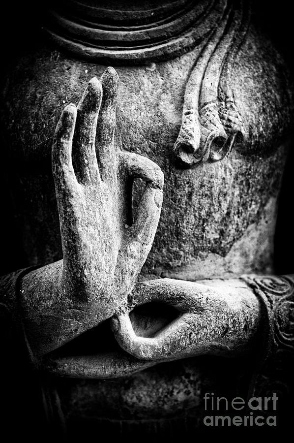598x900 Buddha Hand Mudra Photograph By Tim Gainey - Buddha Hand Painting