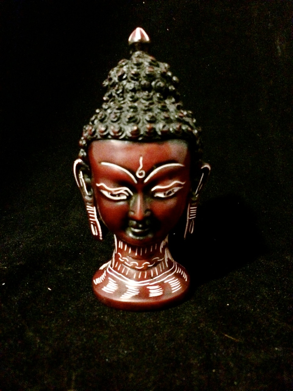 960x1280 Macrosun International Painted Buddha Head - Buddha Head Painting