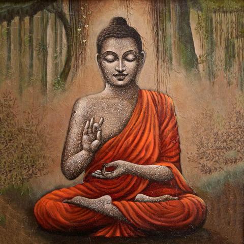 480x480 Buddha Paintings Buy Posters, Frames, Canvas, Digital Art - Buddha Painting