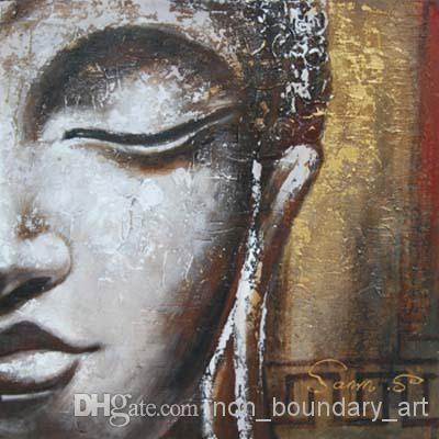 400x400 Best Wholesale Oil Wall Art,wall Canvas Art,handpainted,modern - Buddha Painting Abstract