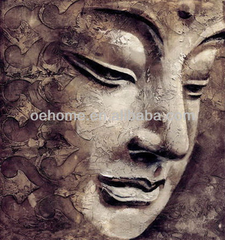 328x350 Modern Art Buddha Abstract Painting - Buddha Painting Abstract