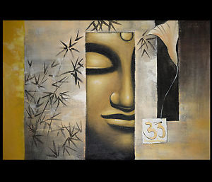 300x257 Zen Buddha Painting Modern Contemporary Abstract Art Painting - Buddha Painting Abstract