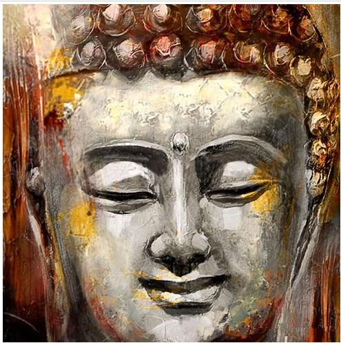 Buddha Painting On Canvas