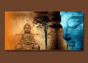 300x217 Paintings - Buddha Painting On Canvas