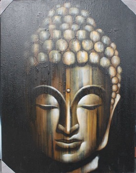 276x350 Buddha Oil Painting On Canvas - Buddha Painting On Canvas