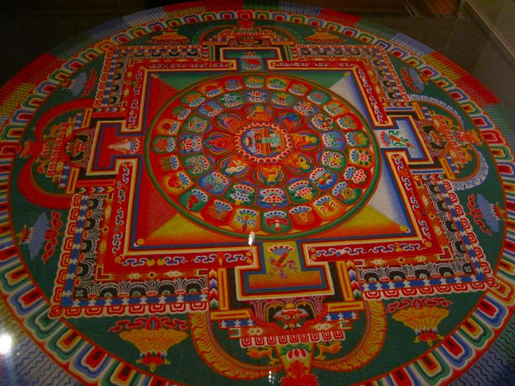 736x552 The 219 Best Art Mandalas Images On Mandalas, Sand Art - Buddhist Mandala Painting