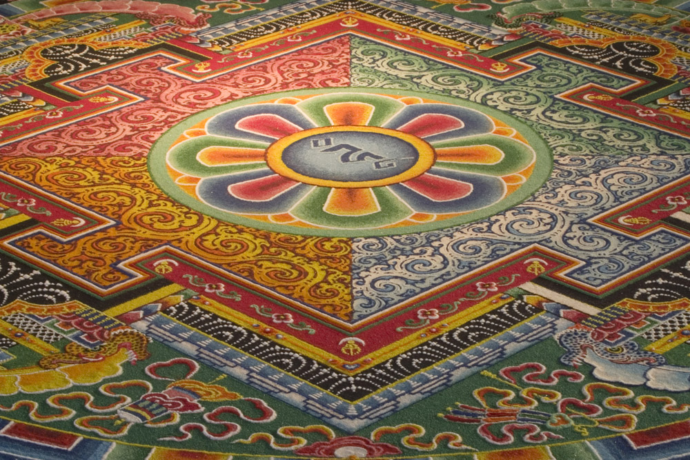 1000x667 The Mandala Project - Buddhist Mandala Painting