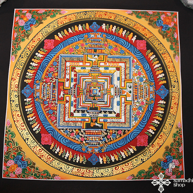 800x800 Buddhist Mandala Painting - Buddhist Mandala Painting