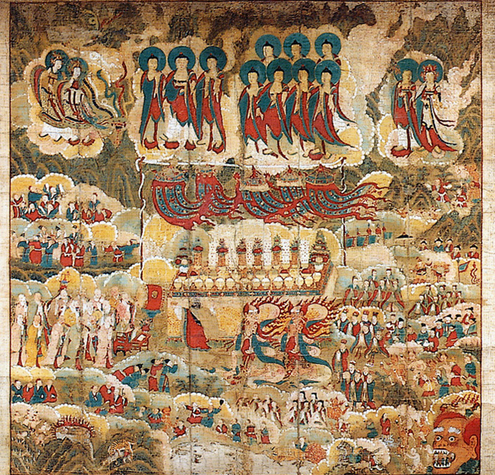700x672 Korean Buddhist Art Paintings - Buddhist Painting