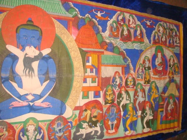 600x450 Rare Tibetan Buddhist Thangka Painting - Buddhist Painting