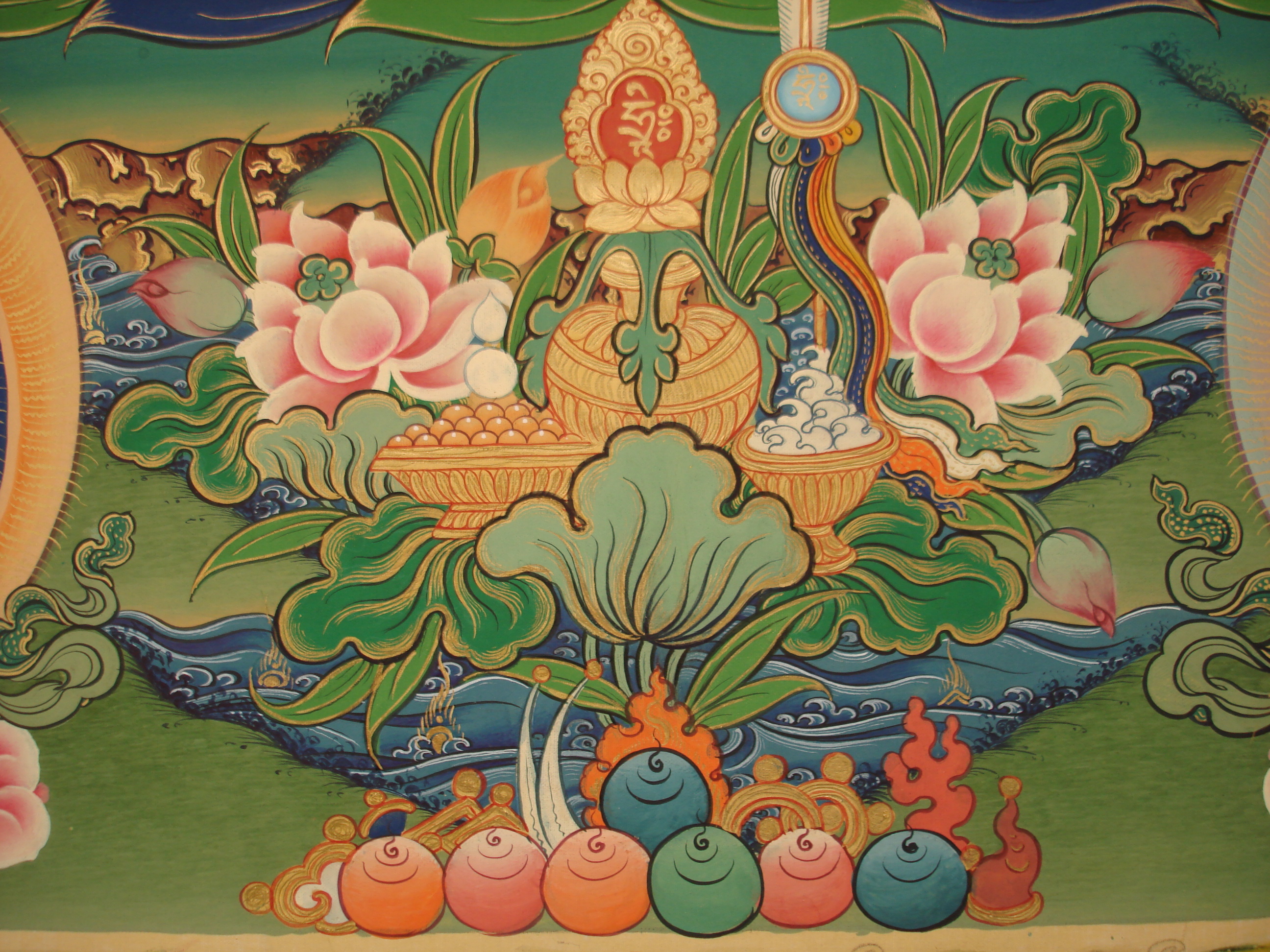 2592x1944 Buddhist Painting Tien Bui - Buddhist Painting