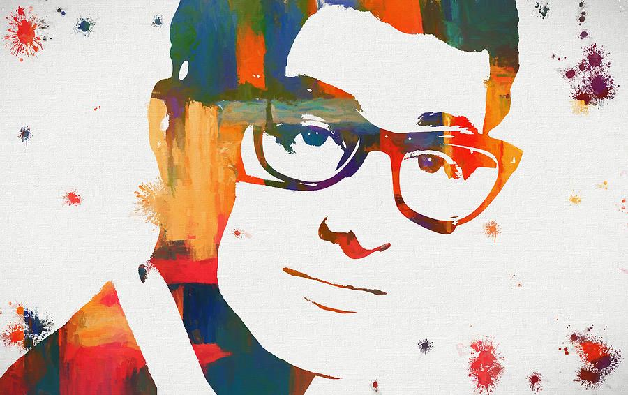 900x566 Buddy Holly Painting By Dan Sproul - Buddy Painting