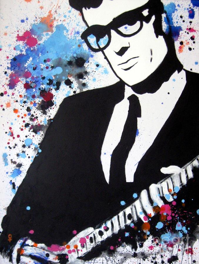 677x900 Buddy Holly Painting By Venus - Buddy Painting