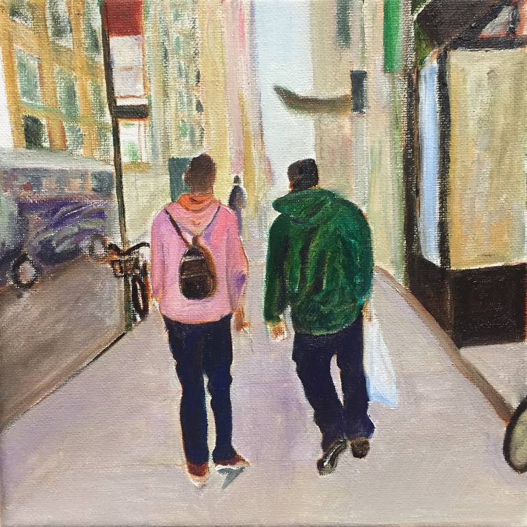 770x770 Saatchi Art Buddy Painting By Xinxin Xu - Buddy Painting