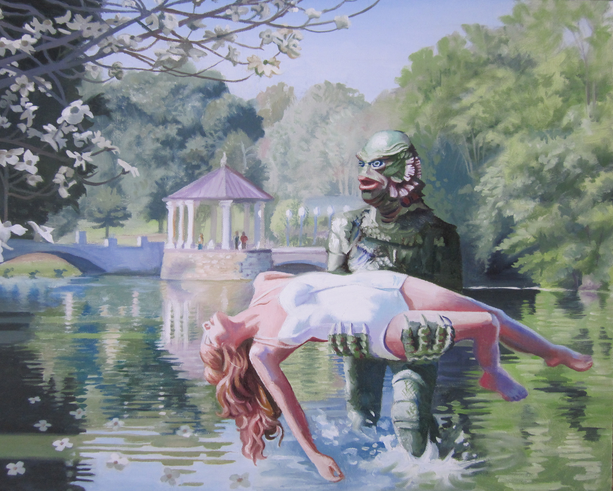 2024x1619 Strange Paintings And Other Art Art Of Buddy Mccue - Buddy Painting