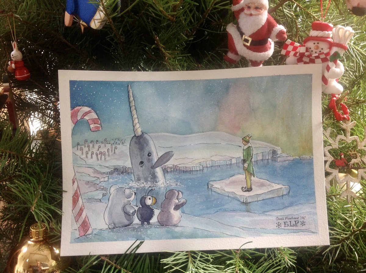 1200x896 Derekmoorhouse On Twitter Elf Movie Tribute Buddy! Hope You - Buddy The Elf Painting