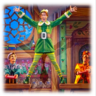 310x310 Elf The Musical - Buddy The Elf Painting
