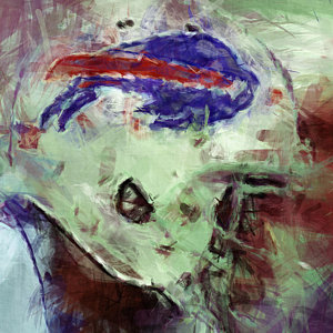 300x300 Buffalo Bill Prints Fine Art America - Buffalo Bills Painting