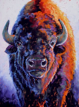 317x432 192 Best Crafts Images On Fish Paintings, Pisces And Fish - Buffalo Painting Abstract