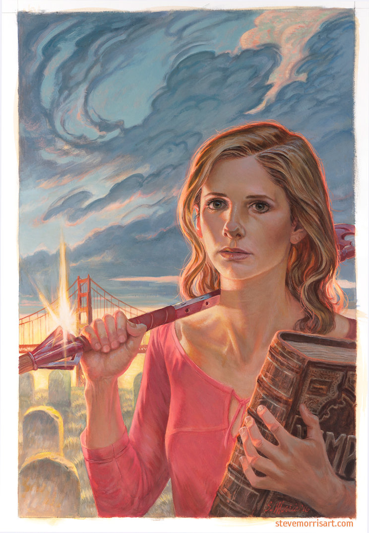 744x1074 Buffy The Vampire Slayer Comic Cover S10 Issue 30 By - Buffy Painting