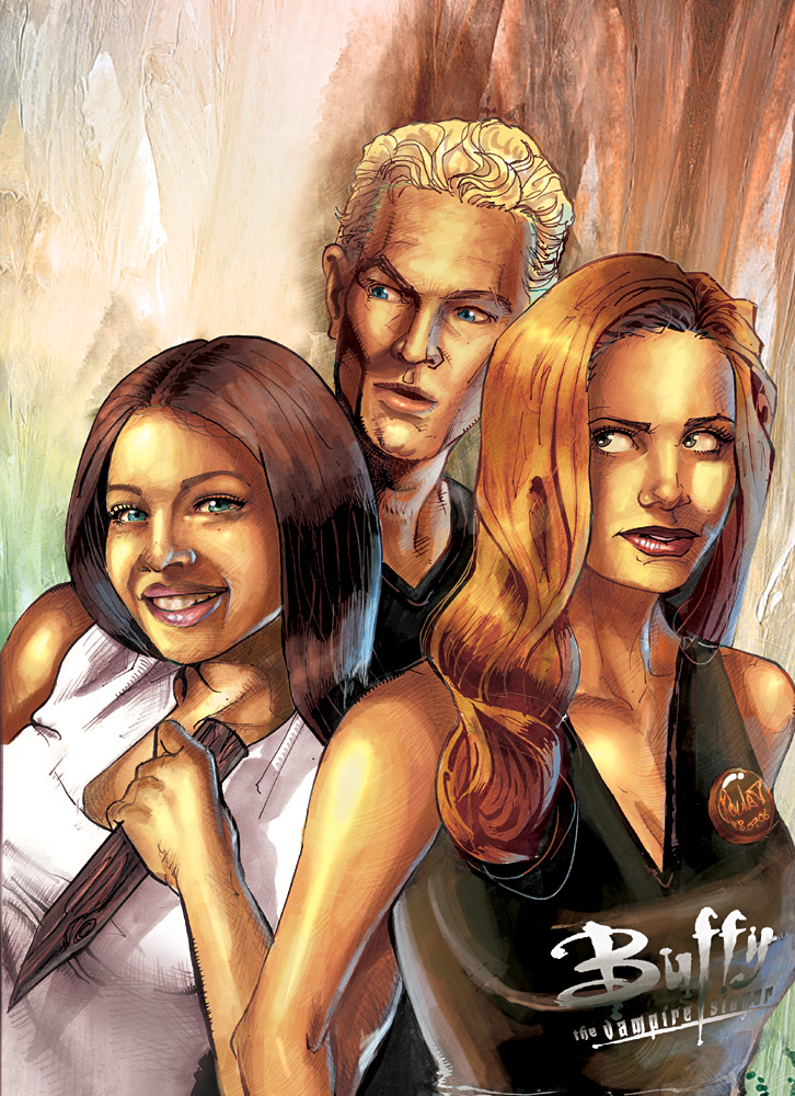 726x1000 Buffy The Vampire Slayer By J Estacado - Buffy Painting