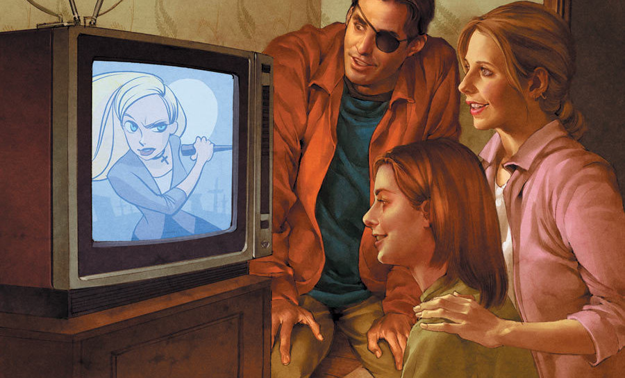900x545 Friends As Family How Buffy Keeps The Scooby Spirit Alive Nerdist - Buffy Painting