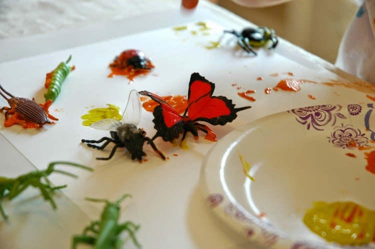 750x499 Creepy Crawly Bug Painting What Can We Do With Paper And Glue - Bug Painting