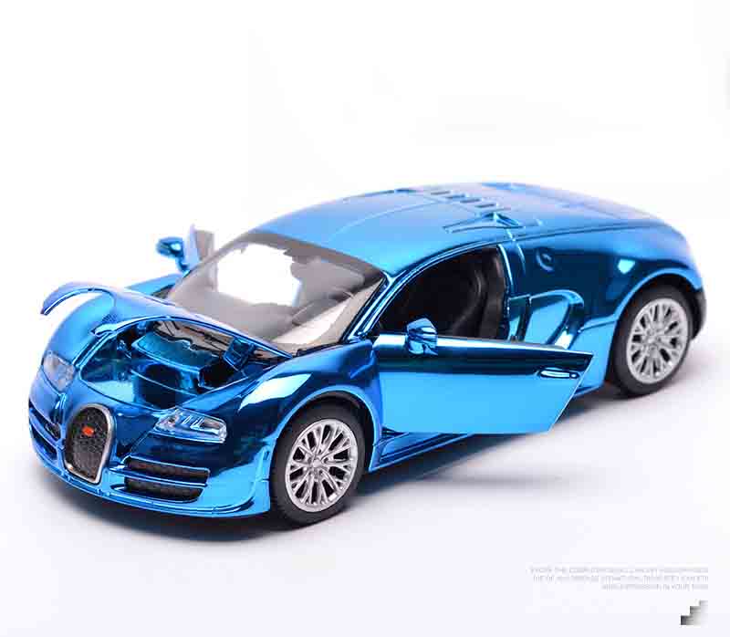 800x698 Alloy Bugatti Painting Model, Simulation Alloy Car, Scale 132 - Bugatti Painting