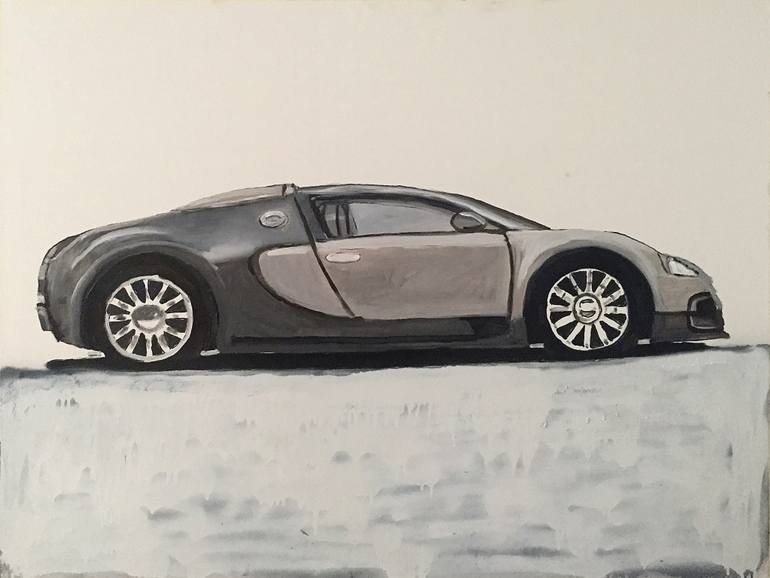 770x578 Saatchi Art Bugatti Painting By Zeke Garcia - Bugatti Painting