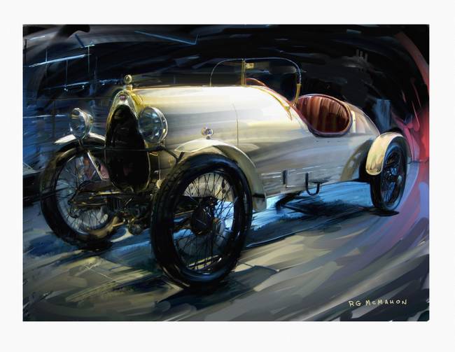 650x503 Stunning Bugatti Artwork For Sale On Fine Art Prints - Bugatti Painting