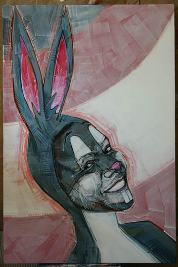 360x538 Gwenn Seemel's Artist Blog Art Should Appear Effortless. - Bugs Bunny Painting
