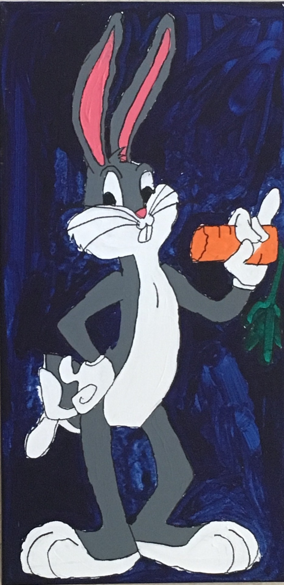 934x1920 Jeffrey's Art Bugs Bunny - Bugs Bunny Painting