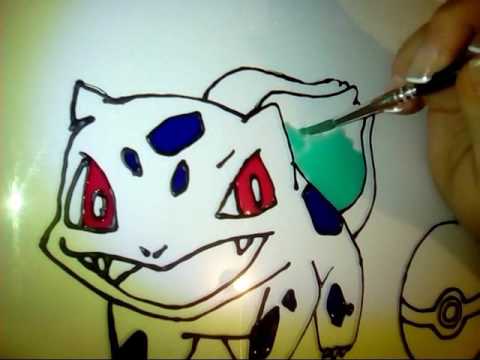 480x360 Pokemon Art - Bulbasaur Painting