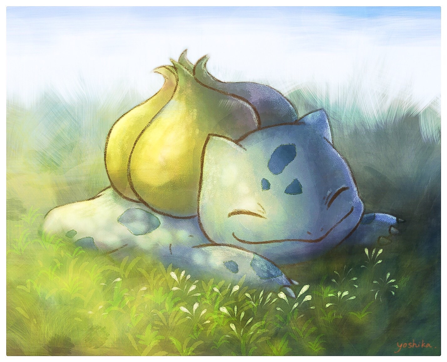 1428x1159 Bulbasaur - Bulbasaur Painting