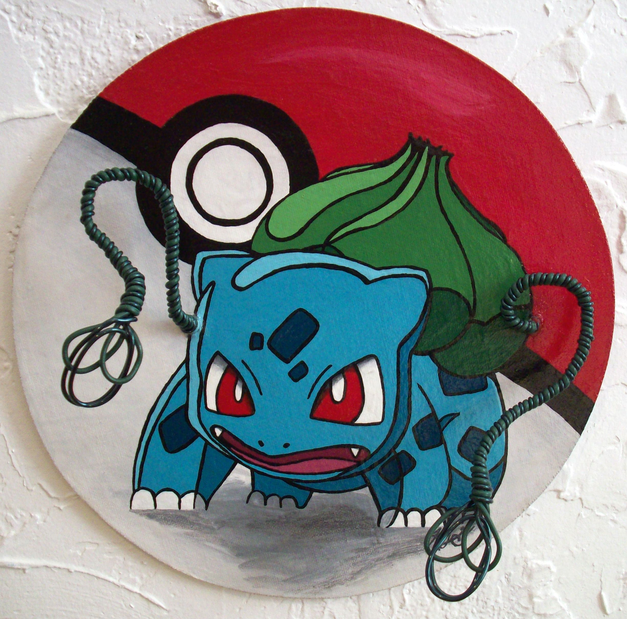 2452x2420 Bulbasaur I Choose You - Bulbasaur Painting