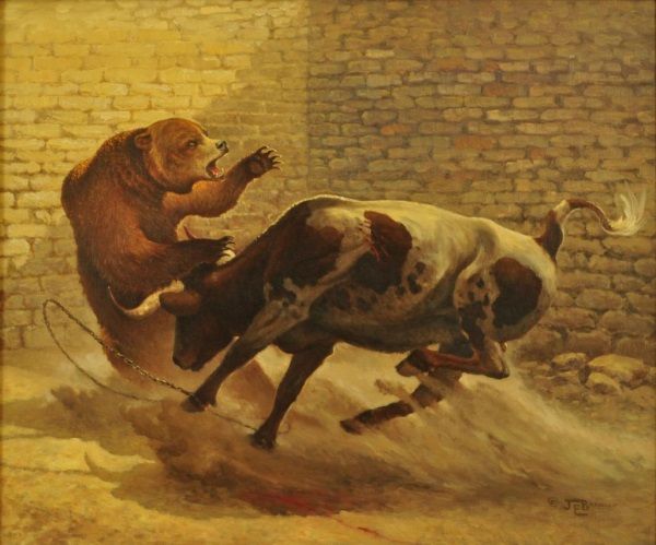 600x499 The Grizzly Bears Durability - Bull And Bear Painting