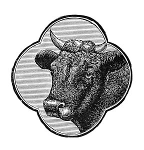 288x300 Bull Head Paintings Fine Art America - Bull Head Painting