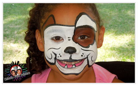 480x300 Marvelous Masks Chicago Face Painting Balloon Twisting And Glitter - Bulldog Face Painting