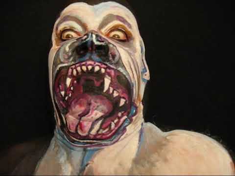 480x360 Rabid Pitbull!!! James Kuhn. Face Paint In Motion. - Bulldog Face Painting
