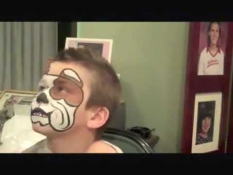 480x360 Bulldog Face Painting Marvelous Masks Chicago Face Painter - Bulldog Face Painting