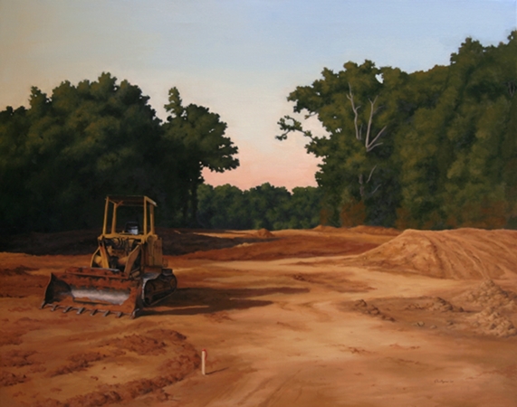 571x450 Paul Keysar - Bulldozer Painting
