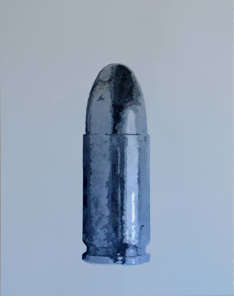 770x974 Saatchi Art Bullet Painting By Daniel Romano - Bullet Painting
