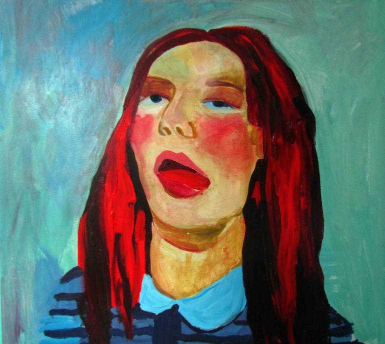 770x689 Saatchi Art No Bullying Painting By Winibey Lopez - Bullying Painting