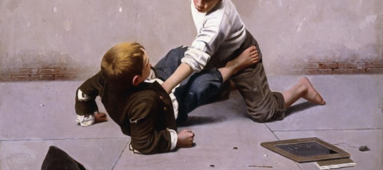 1260x560 The Lingering, Devastating Impact Of Bullying - Bullying Painting