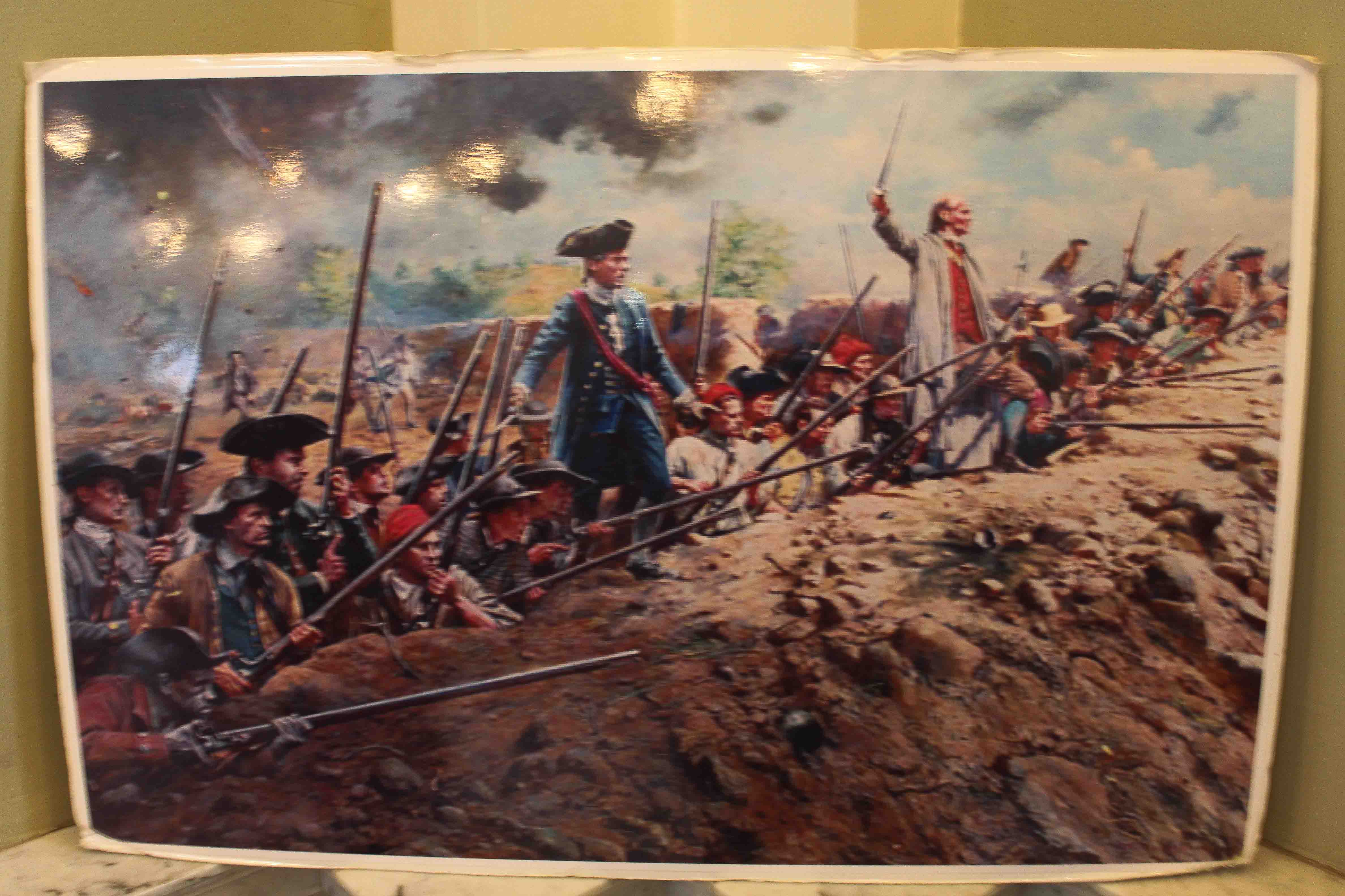 4752x3168 From Revolt To Revolution - Bunker Hill Painting