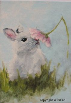 236x339 Paintings Of Irish Hare - Bunny Painting
