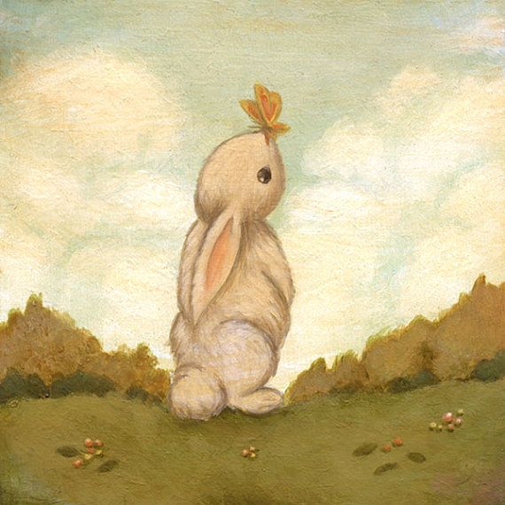 Bunny Rabbit Painting