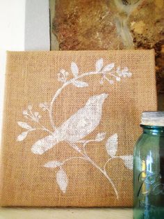 236x314 Diy Burlap Canvas Painting Burlap Canvas, Fabric - Burlap Canvas Painting