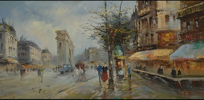 400x197 Caroline Burnett - Burney Painting