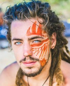 236x289 Image Result For Burning Man Face Paint Painting Inspiration - Burning Man Painting